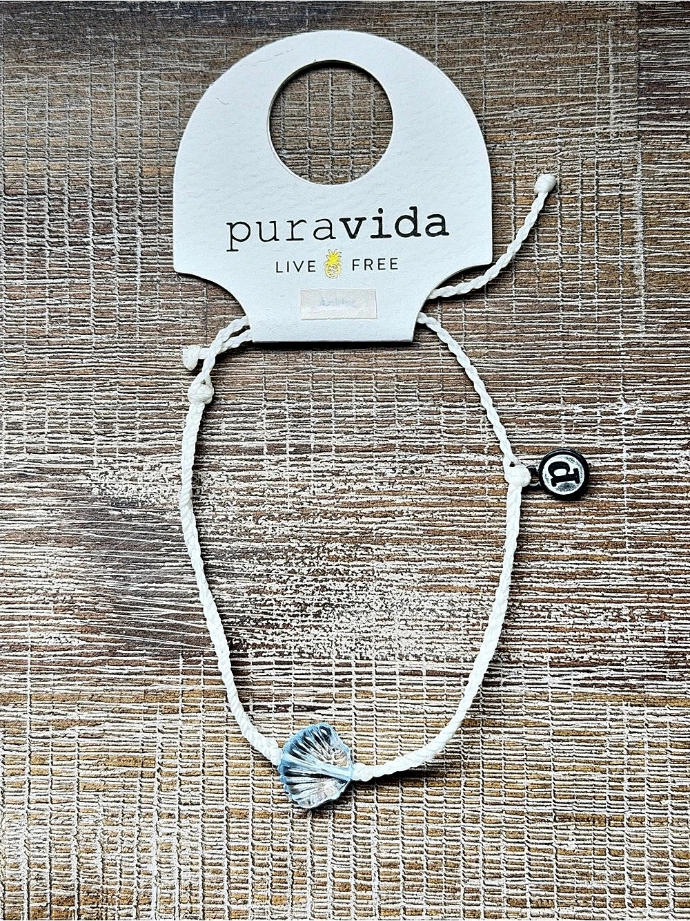 Pura Vida Sea Through You Shell Bracelet Shell Bracelet White NWT